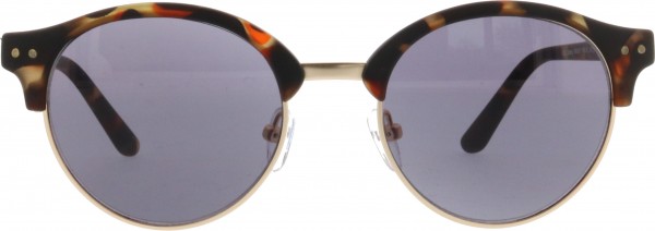moderne Retro Sonnenlesebrille Bruno im Materialmix und Nasenpads