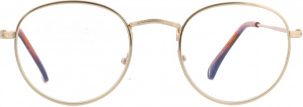 hochwertige Lesebrille HMR54 von Montana Eyewear in der Farbe gold