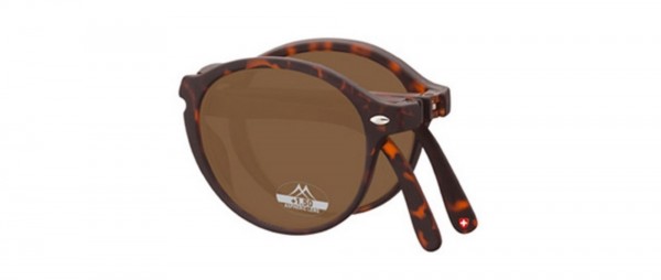 praktische faltbare Sonnenlesebrille MR66AS in havanna von Montana Eyewear